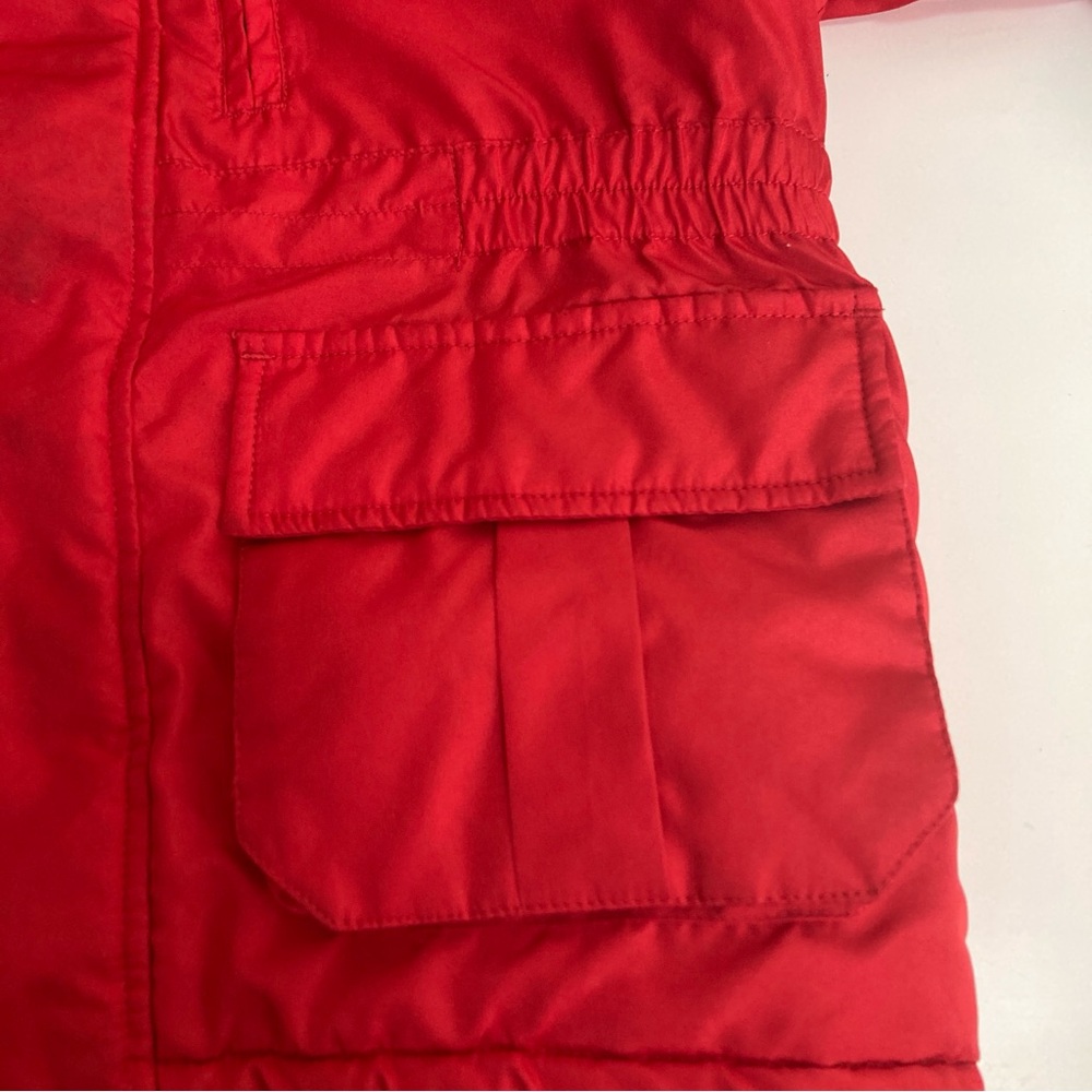 Oshkosh B'Gosh Boys Size 6 Puff Hooded Jacket Blue/Red - Picture 8 of 14